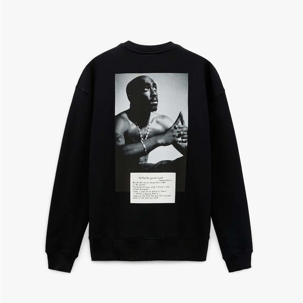 Zara 2Pac Bravado Printed Shirt